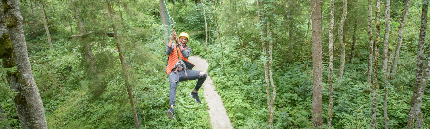 Kletterpark, Freizeitpark und Kletterpark